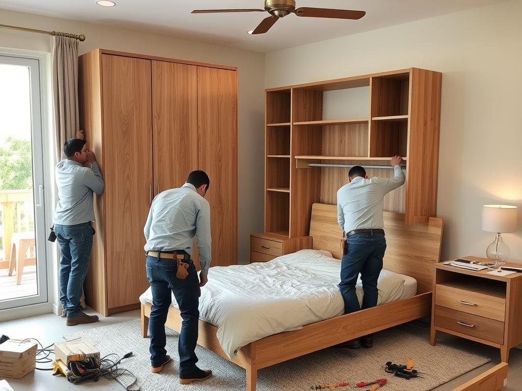 تفريغ وتركيب الأثاث في الخبر