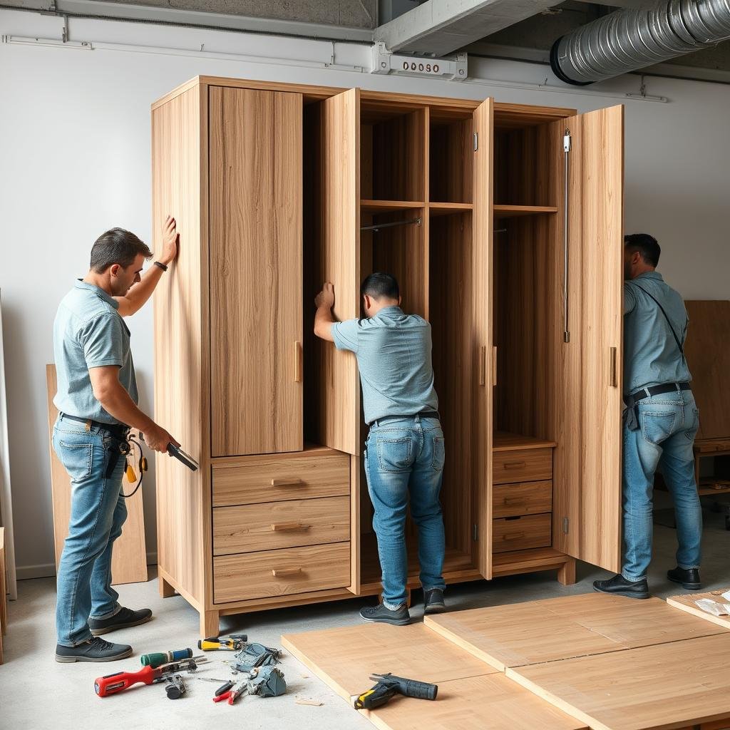 خدمة فك وتركيب الأثاث من شركة نقل عفش من الرياض إلى الخبر