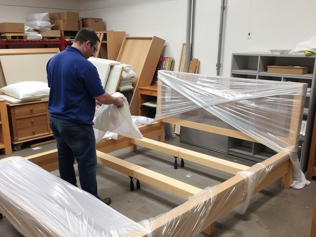 فك وتغليف الأثاث من شركة نقل عفش من الرياض إلى الخبر