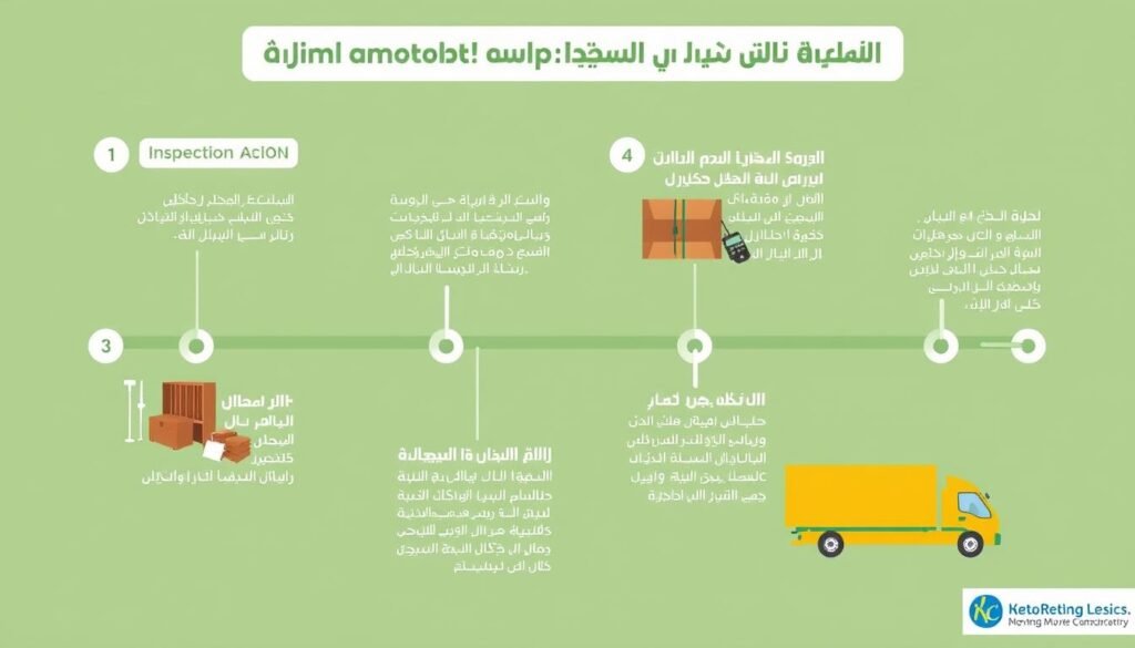 مراحل نقل العفش من جدة إلى الباحة