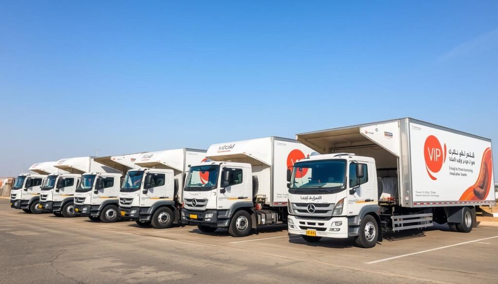 أسطول سيارات مجهز لنقل عفش الرياض إلى خميس مشيط بخدمة VIP