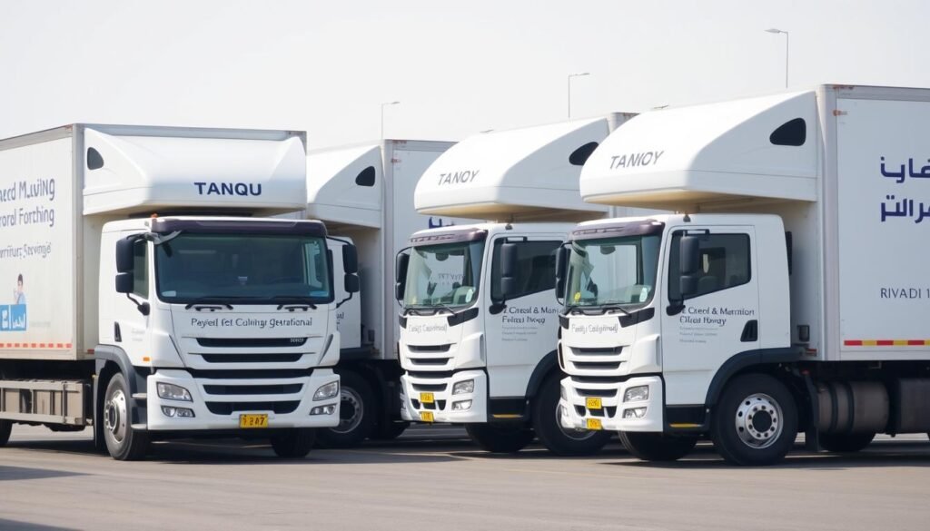 أسطول سيارات نقل عفش الرياض إلى ينبع