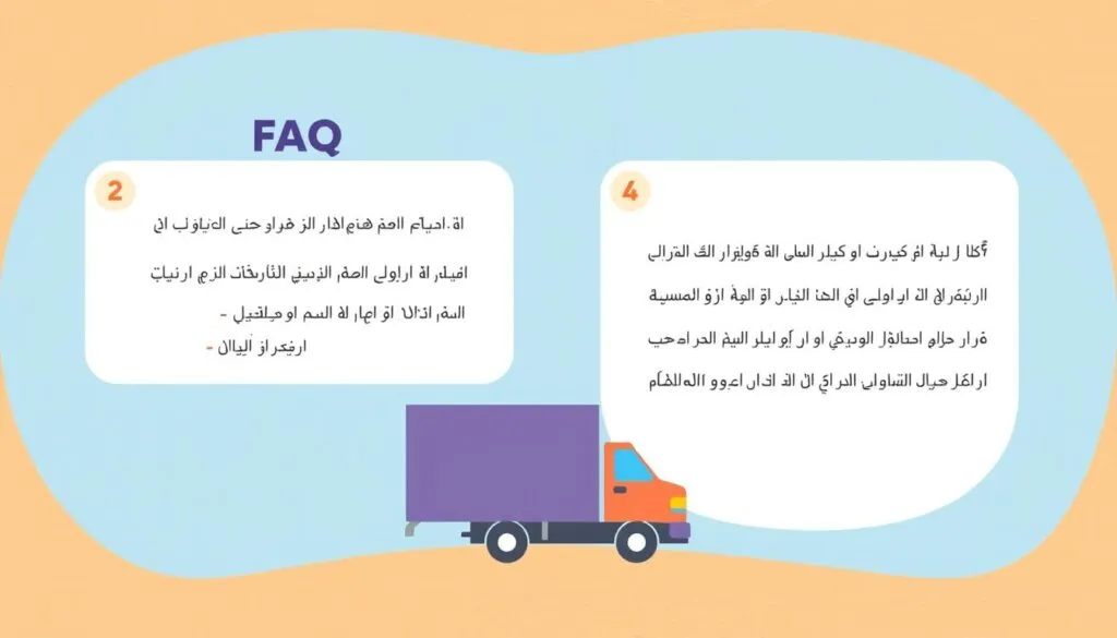 إجابات على الأسئلة الشائعة حول نقل عفش الرياض إلى وادي الدواسر