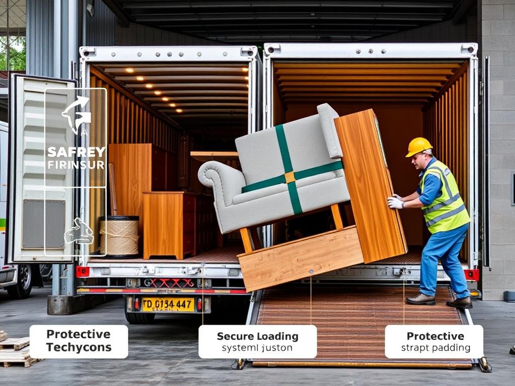 إجراءات أمان متبعة في نقل عفش الرياض إلى عرعر