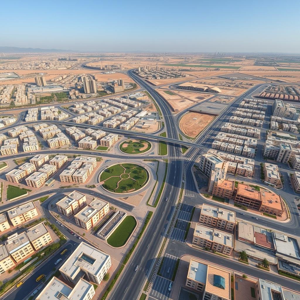 التطور العمراني في مدينة المجمعة