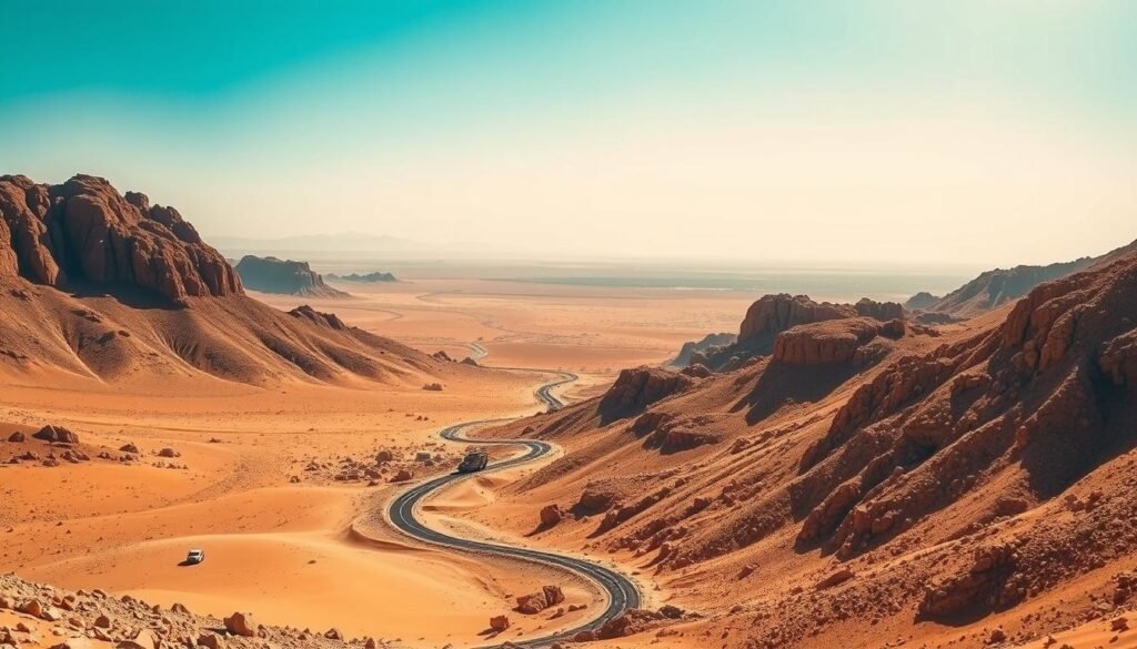 تحديات الطريق بين جدة وحائل تحديات الطريق بين جدة وحائل