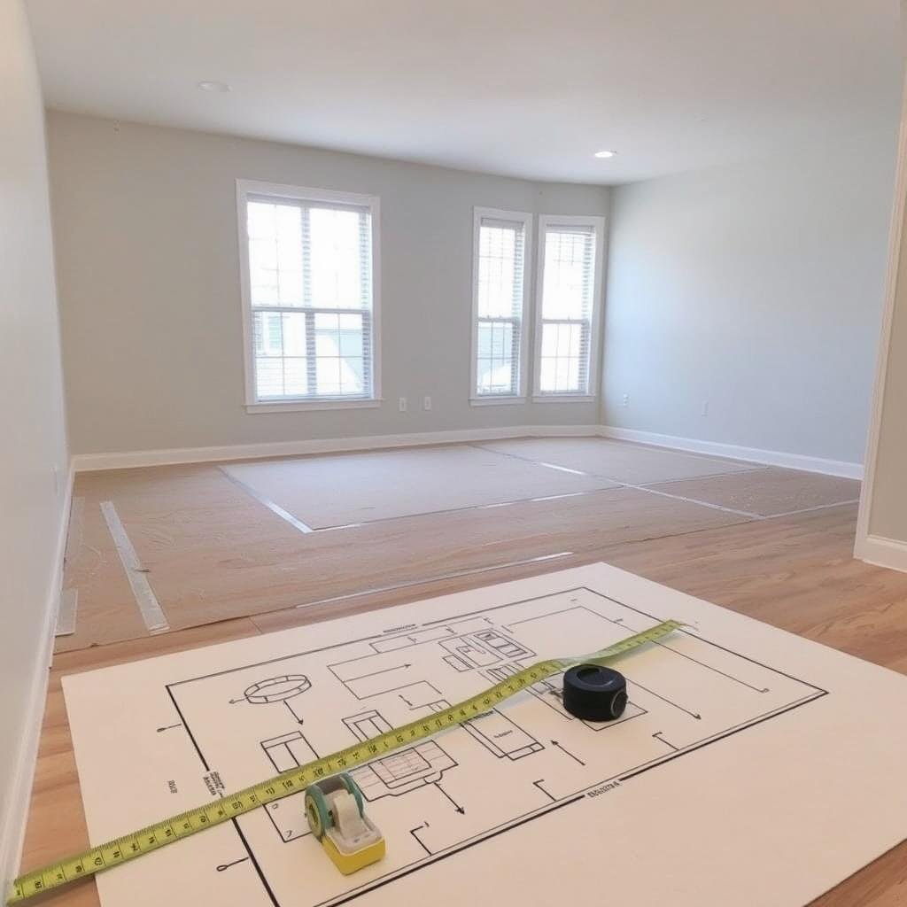 تحضير المنزل الجديد لاستقبال الأثاث المنقول من الرياض إلى الخرج