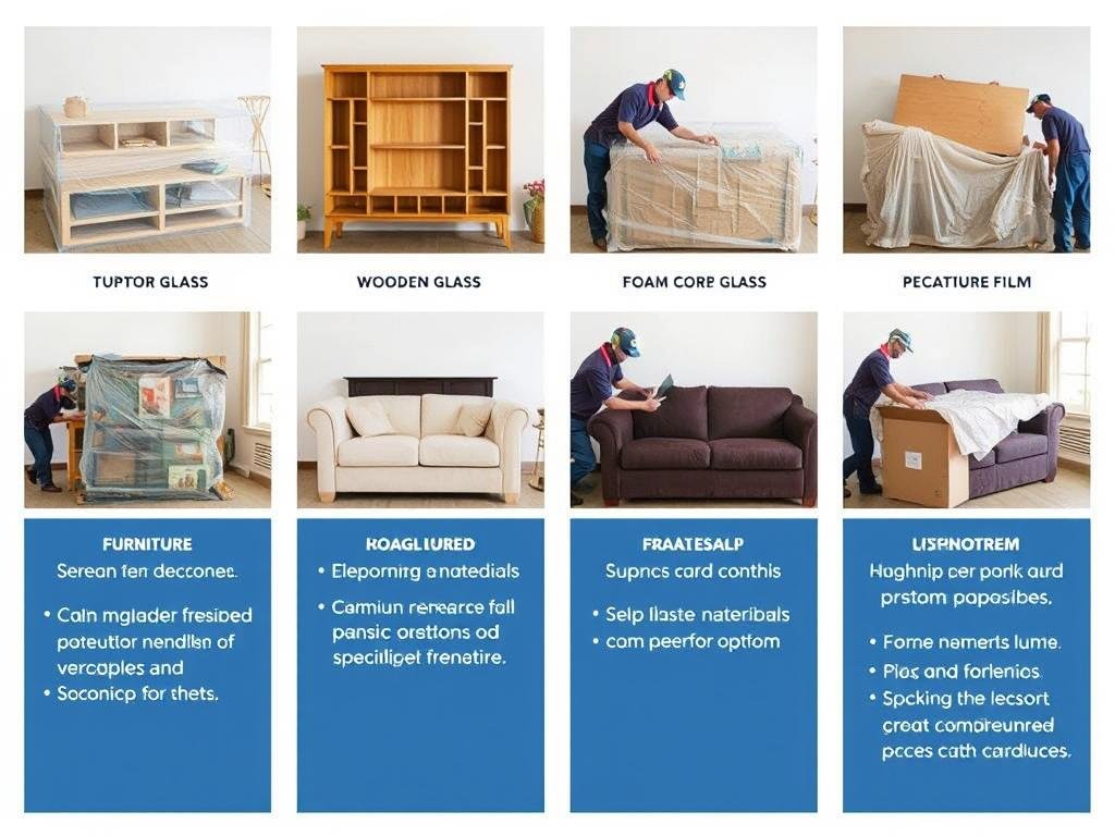 تقنيات تغليف الأثاث المختلفة لنقل أثاث الرياض إلى الأفلاج