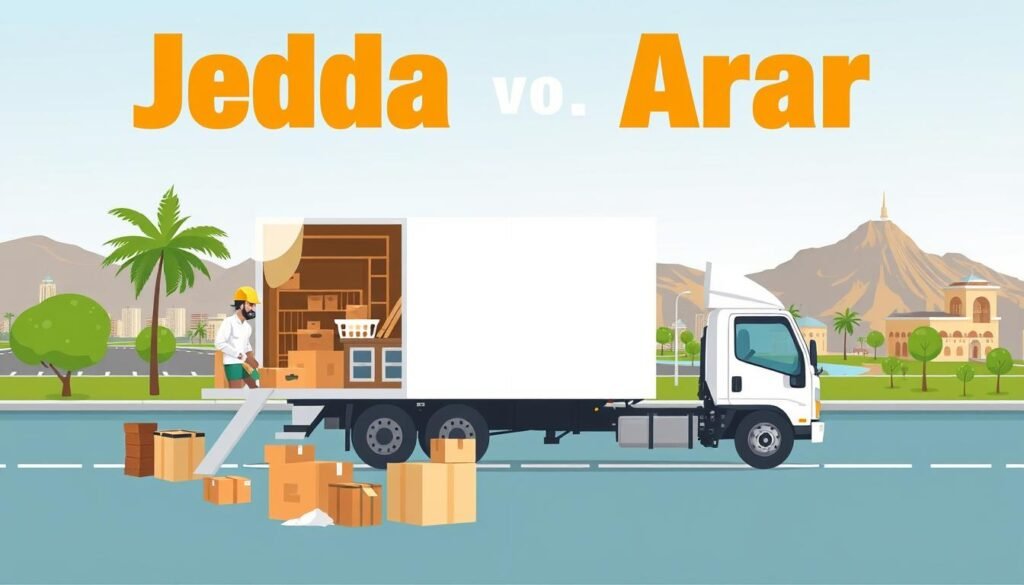 تكلفة نقل عفش من جدة إلى عرعر