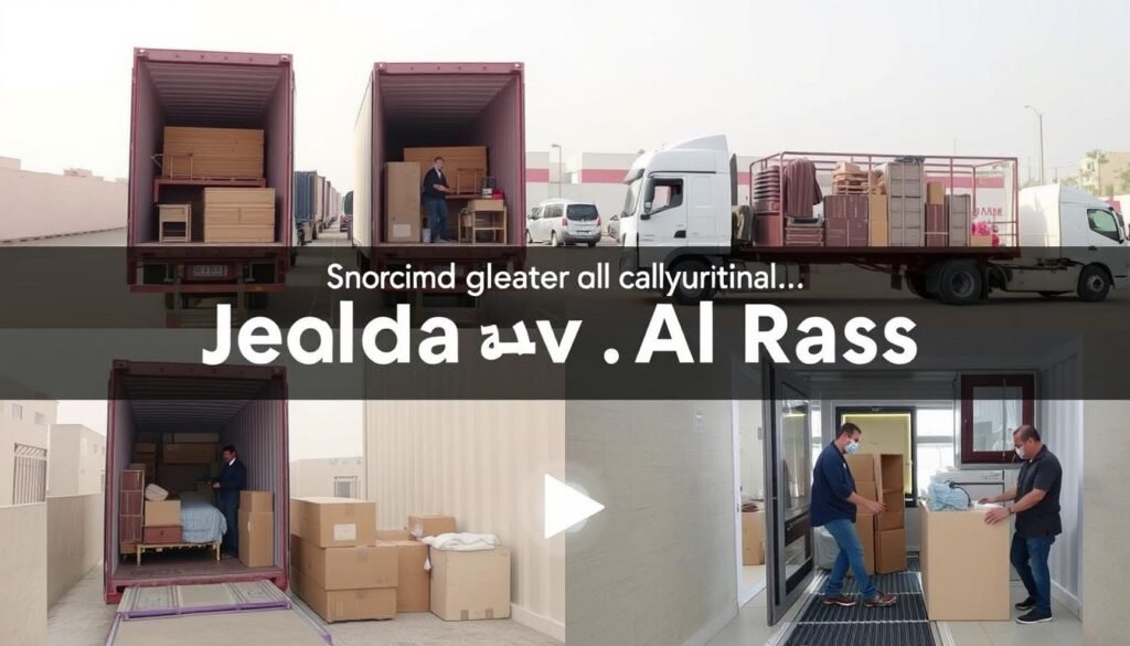 خدمات نقل عفش من جدة إلى الرس