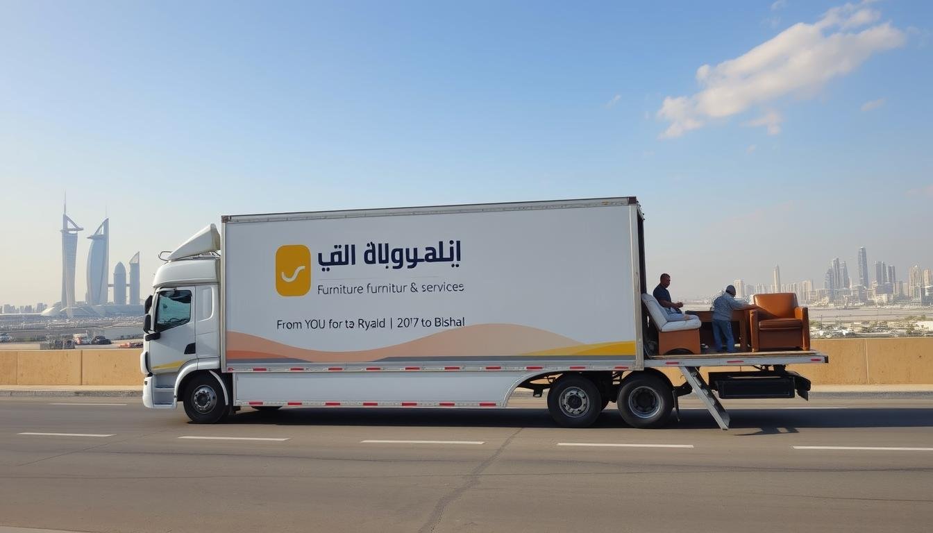 خدمة نقل أثاث الرياض إلى بيشة