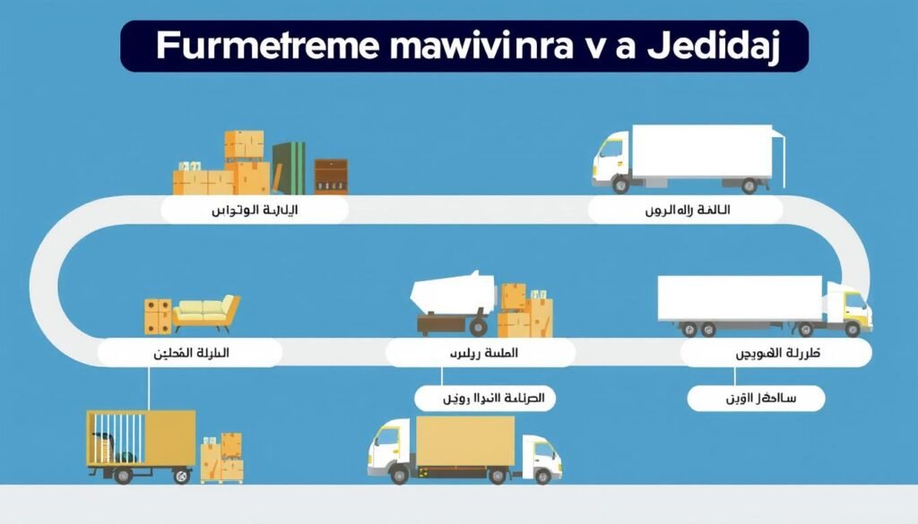 خطوات نقل عفش الرياض إلى جدة خطوات نقل عفش الرياض إلى جدة