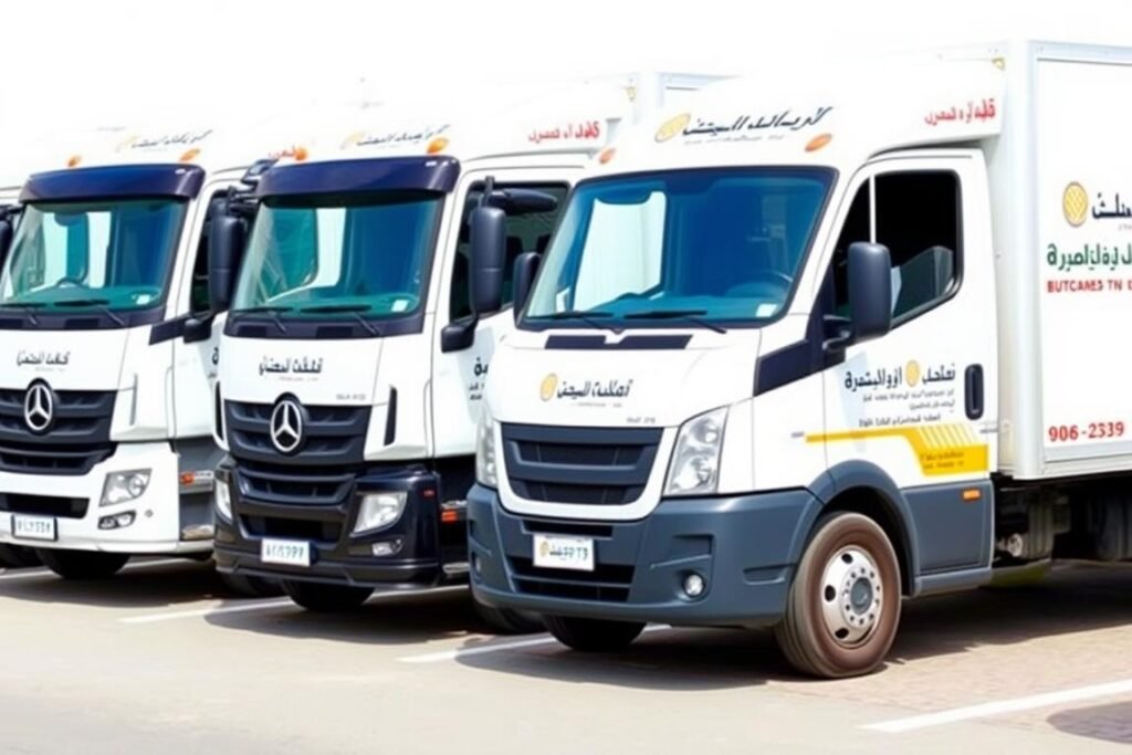 سيارات نقل مجهزة لنقل عفش الرياض إلى القصيم مع تغليف كامل