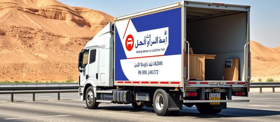 شاحنة شحن عفش من الرياض إلى جازان مجهزة بأحدث المعدات