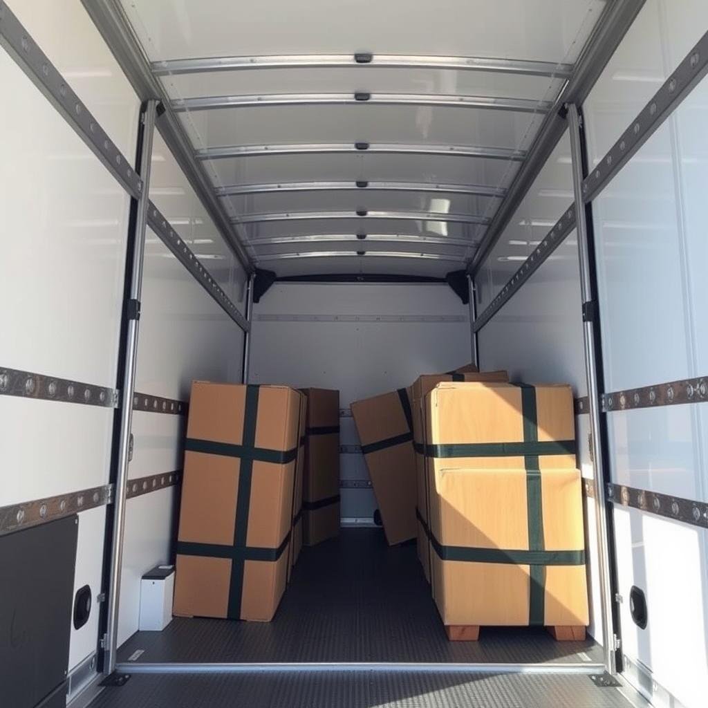 شاحنة مجهزة لنقل أثاث الرياض إلى الخرج بأمان تام