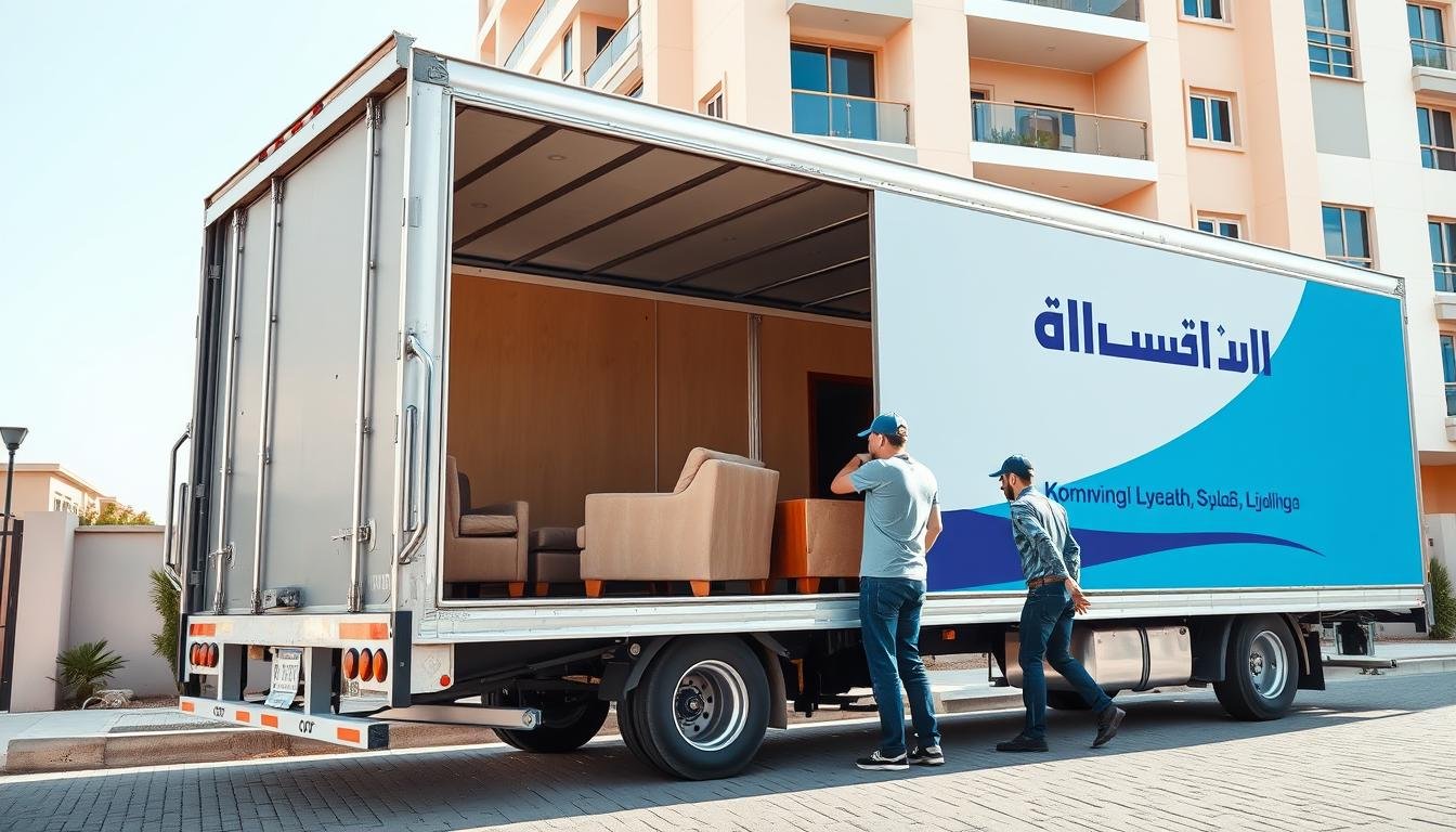 شاحنة نقل عفش الرياض إلى عرعر مجهزة بأحدث التقنيات