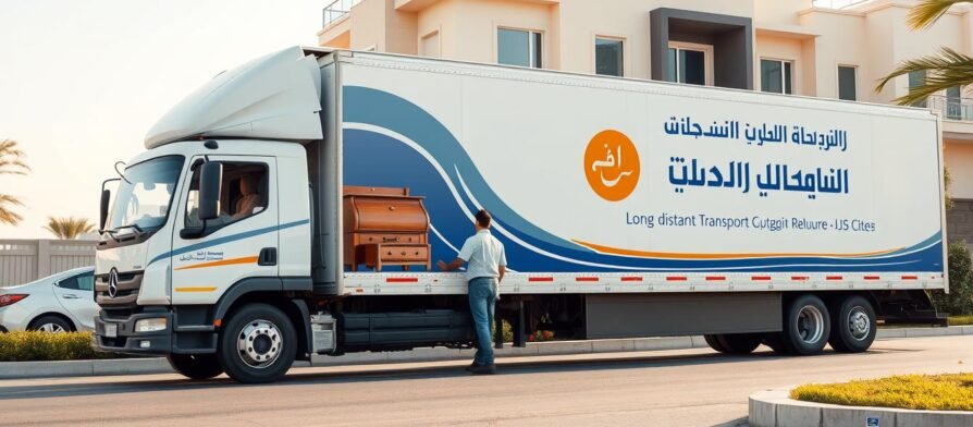 شاحنة نقل عفش من الرياض إلى بريدة مجهزة بأحدث التقنيات