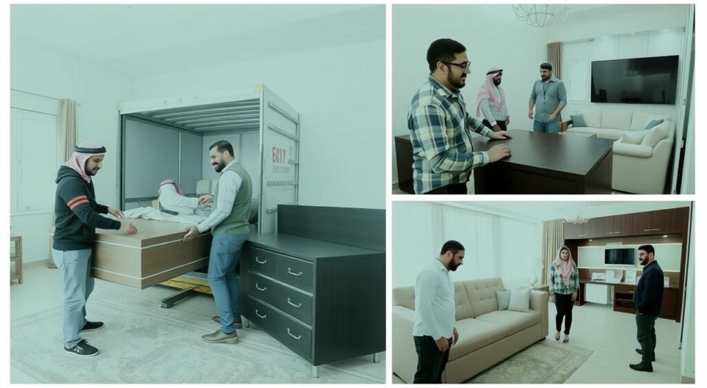 عملاء راضون عن خدمة نقل عفش الرياض إلى الحدود الشمالية