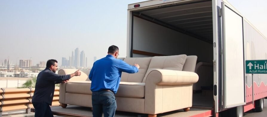 عملية نقل أثاث الرياض إلى حائل بواسطة فريق محترف