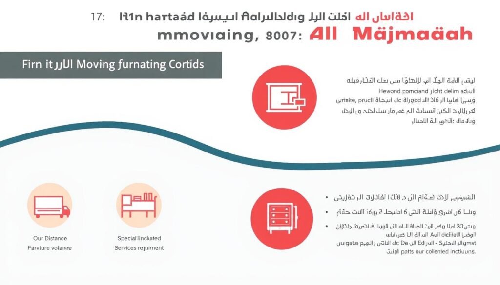 عوامل تحديد تكلفة نقل أثاث الرياض إلى المجمعة