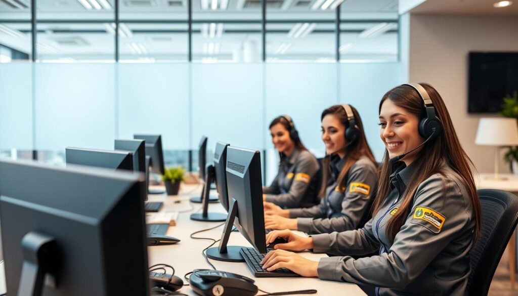 فريق خدمة العملاء في شركة نقل١ جاهز لمساعدتك