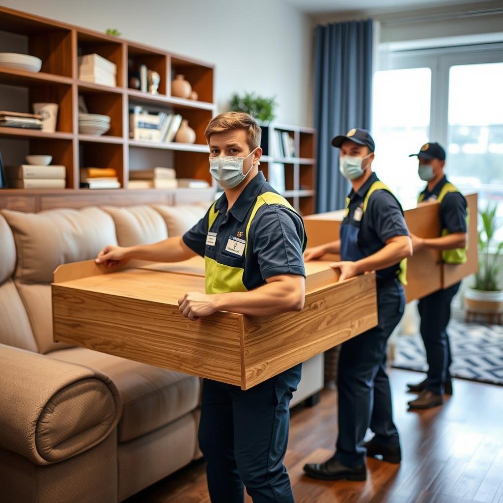 فريق عمل محترف لنقل أثاث الرياض إلى القنفذة