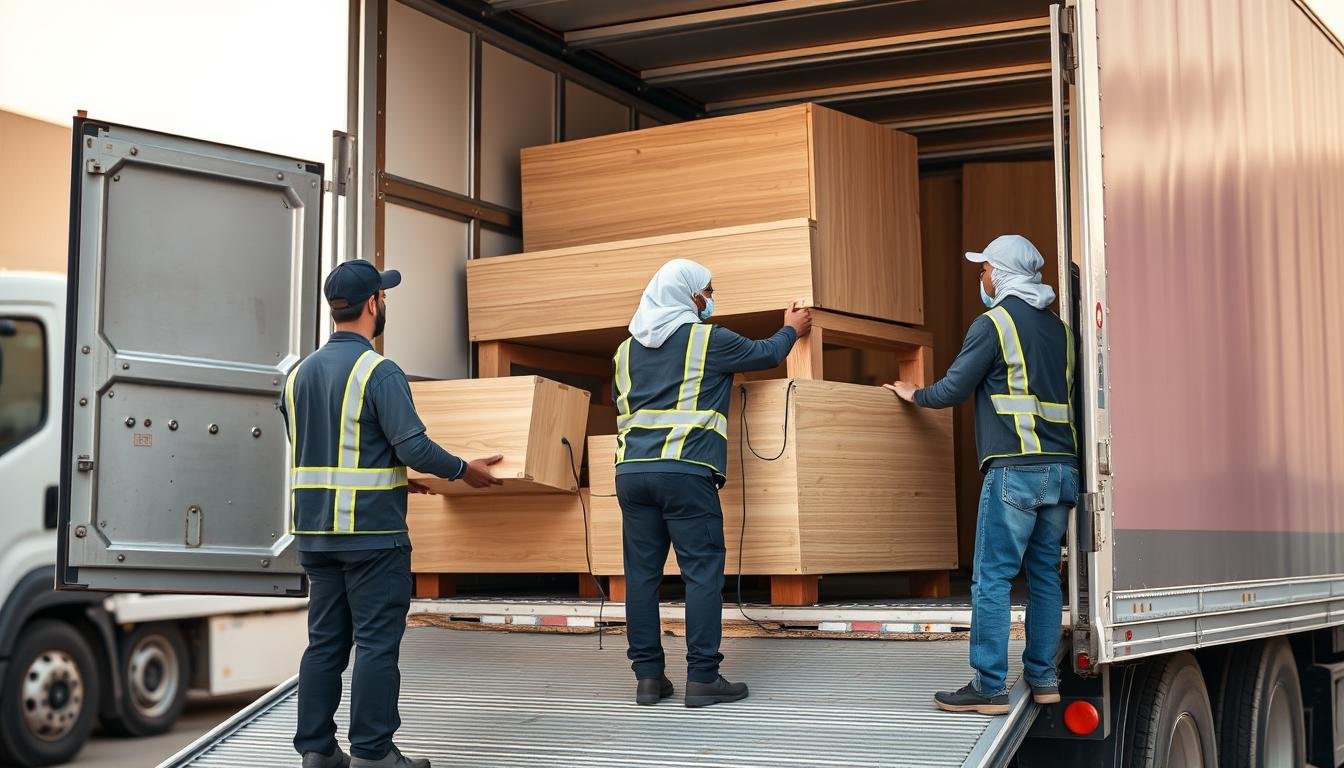 فريق عمل محترف لنقل أثاث الرياض إلى المجمعة