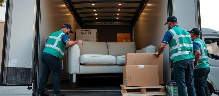 فريق محترف ينقل عفش من الرياض إلى محايل عسير