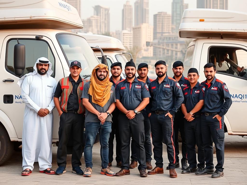 فريق نقل1 المحترف لنقل عفش الرياض إلى الدمام