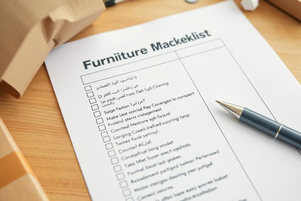 قائمة تحقق لتحضير الأثاث قبل نقل عفش الرياض إلى الزلفي قائمة تحقق لتحضير الأثاث قبل نقل عفش الرياض إلى الزلفي