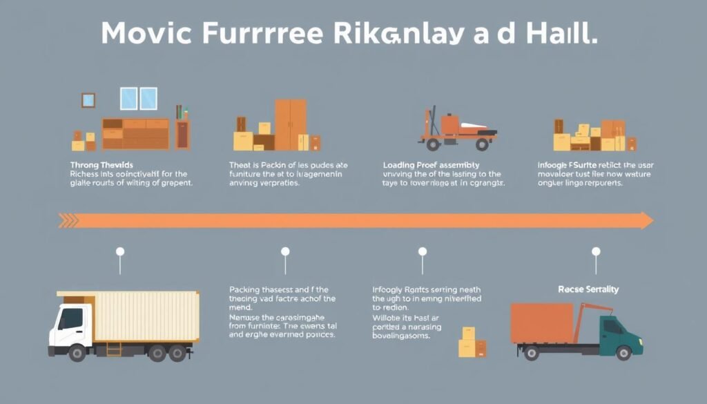 مراحل عملية نقل أثاث الرياض إلى حائل بالخطوات