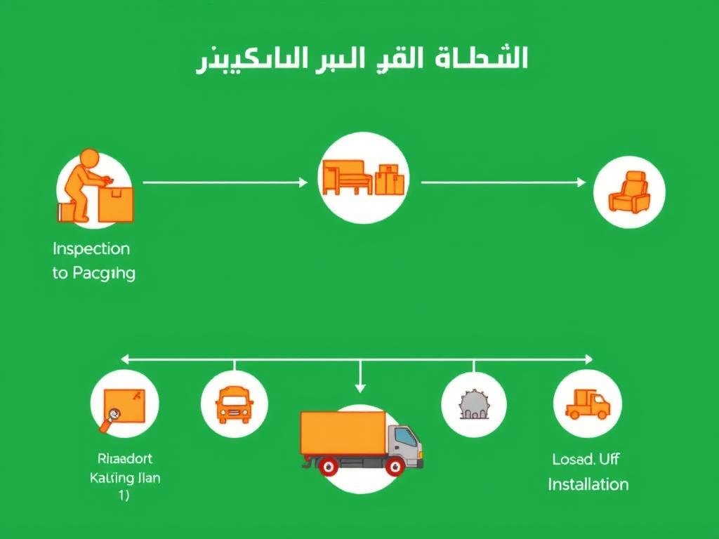 مراحل نقل العفش من الرياض إلى بريدة بشكل منظم ومحترف مراحل نقل العفش من الرياض إلى بريدة بشكل منظم ومحترف
