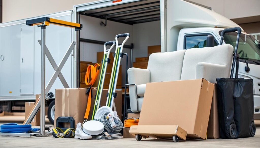 معدات متطورة لنقل العفش من الرياض إلى مكة