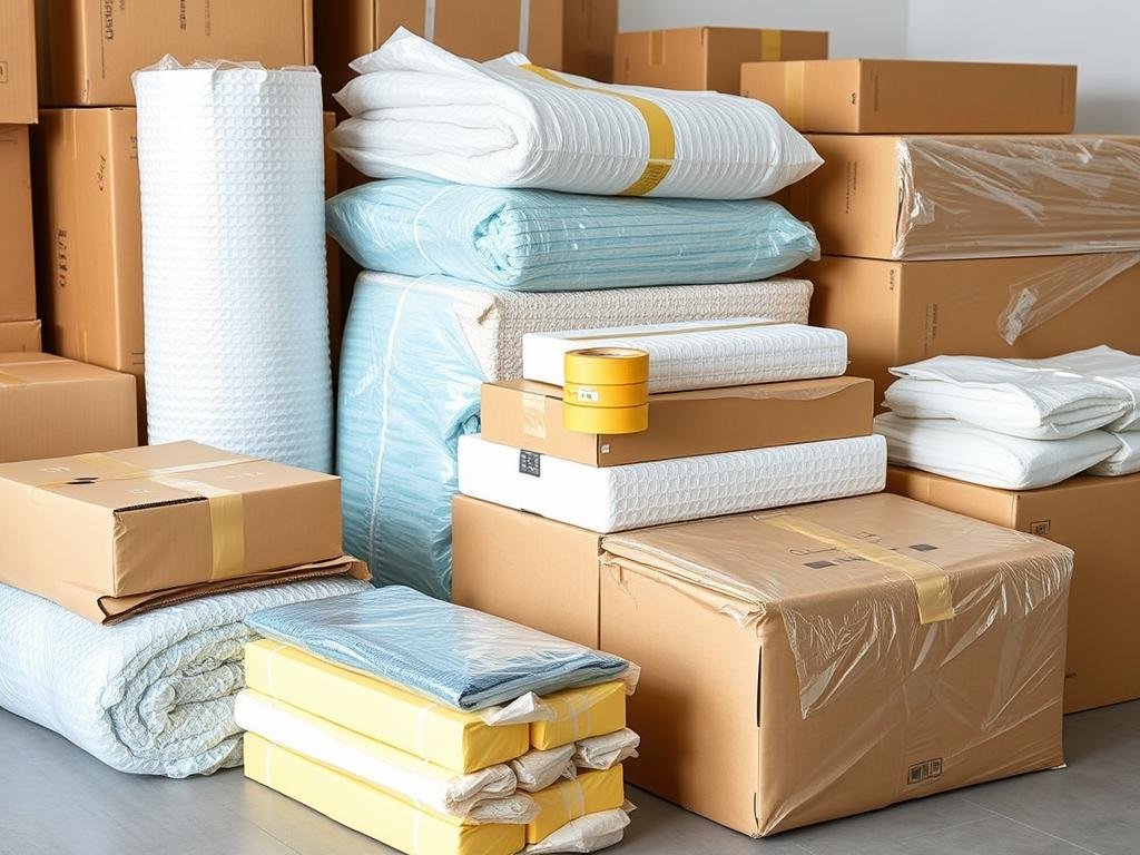 مواد تغليف عالية الجودة لنقل العفش من الرياض إلى محايل عسير