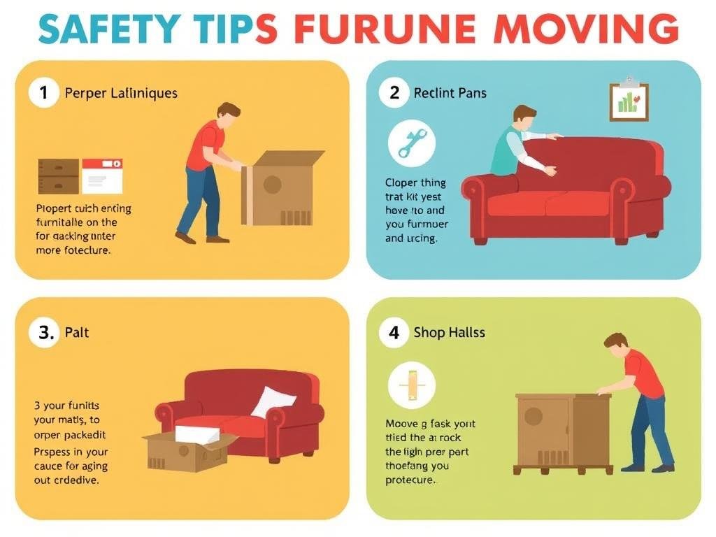 نصائح لنقل أثاث آمن من الرياض إلى القنفذة