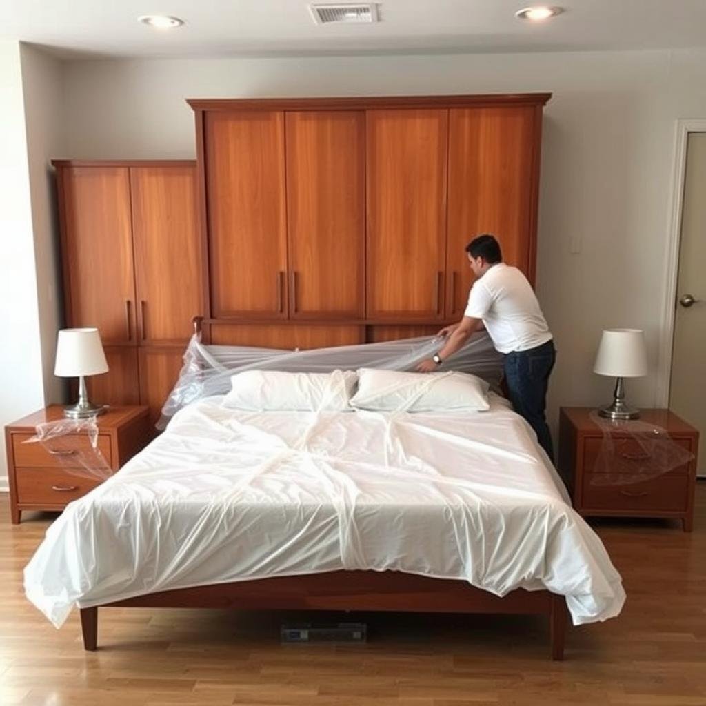 نقل أثاث غرف النوم من الرياض إلى بلجرشي