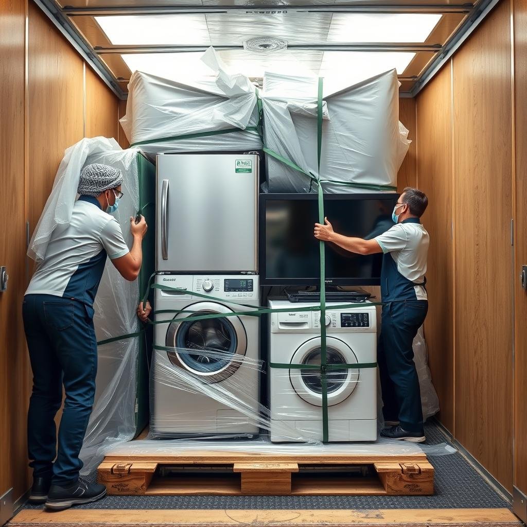 نقل الأجهزة الكهربائية من الرياض إلى بيشة