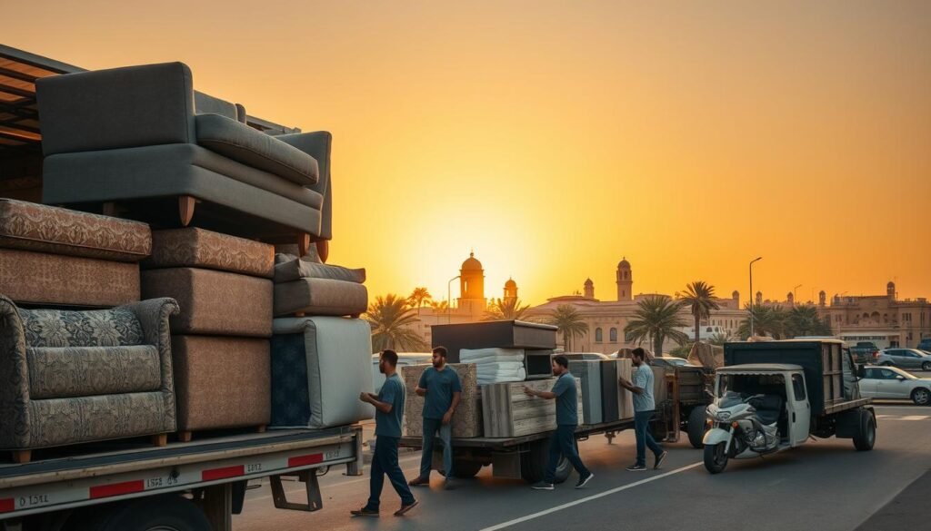 نقل العفش إلى جازان