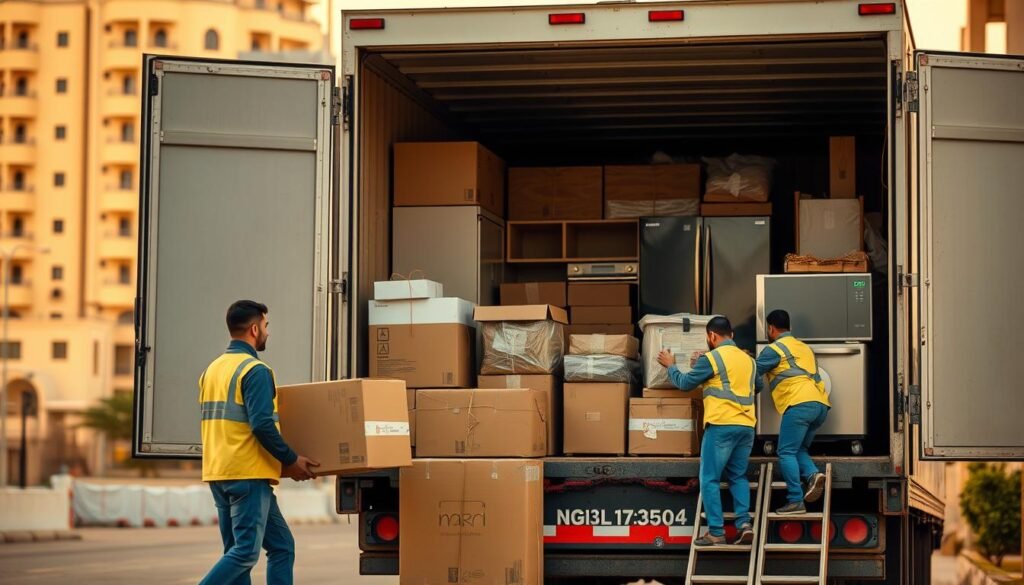 نقل العفش من جدة إلى الخرج