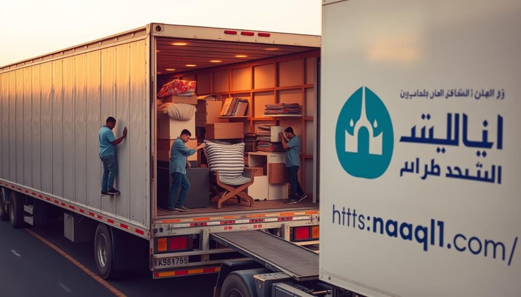 نقل العفش من جدة إلى جازان
