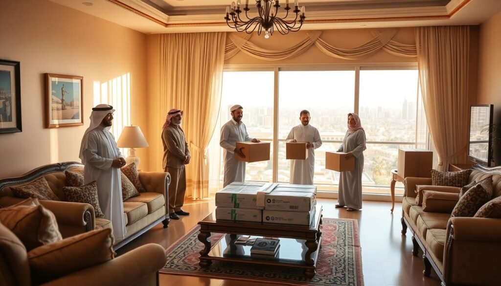 نقل العفش من جدة إلى رفحاء