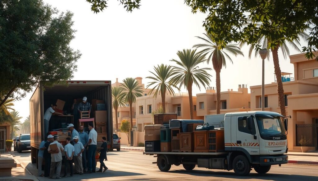 نقل العفش من جدة إلى عرعر