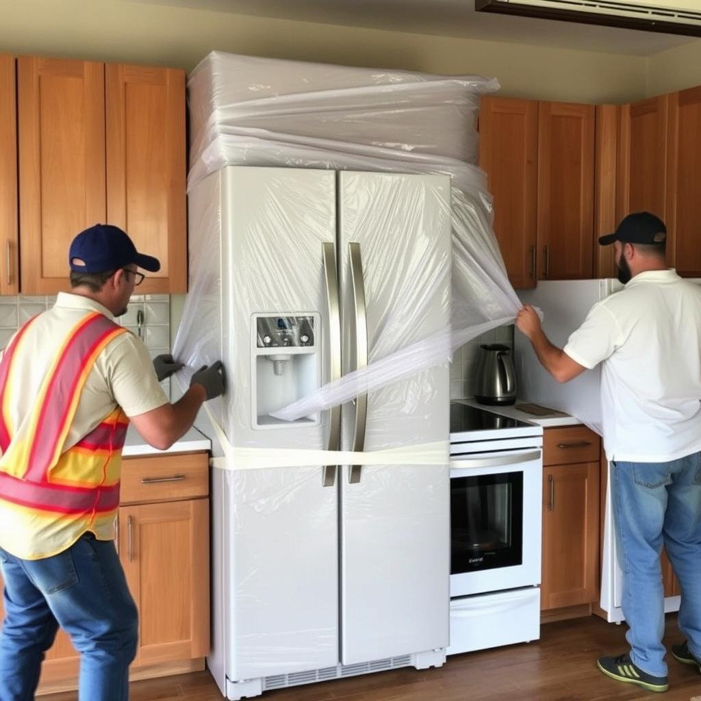 نقل المطابخ والأجهزة الكهربائية ضمن خدمة نقل عفش الرياض إلى بلجرشي