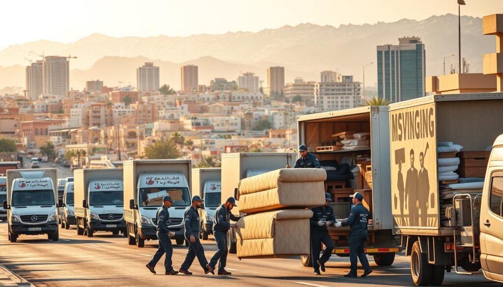 نقل عفش إلى أبها