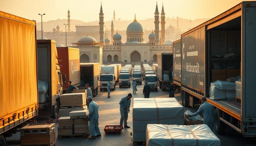 نقل عفش إلى المدينة المنورة