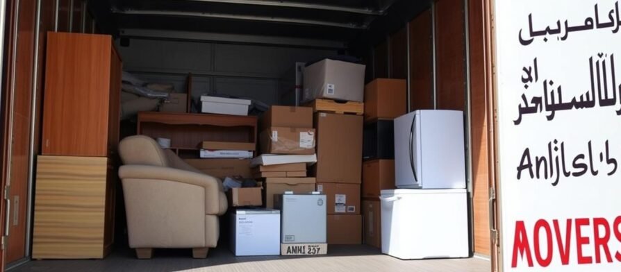 نقل عفش من الدمام إلى أبها