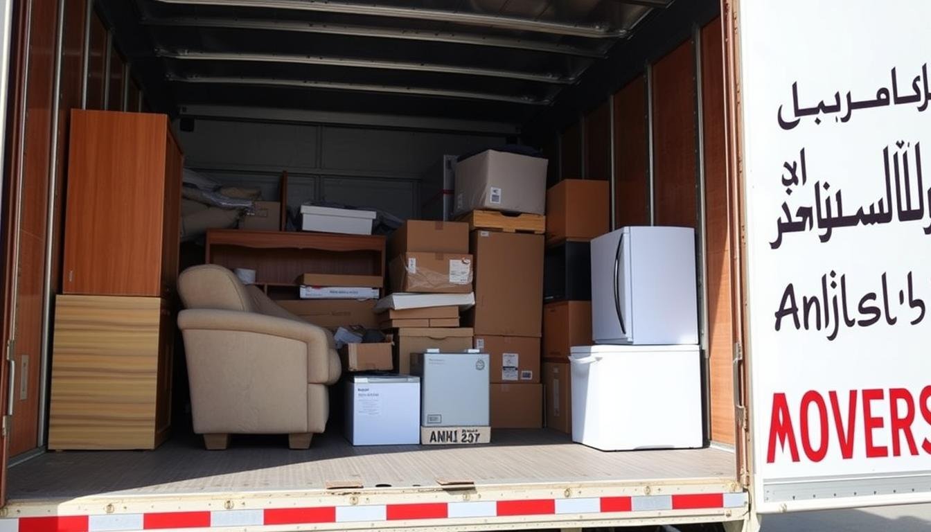 نقل عفش من الدمام إلى أبها