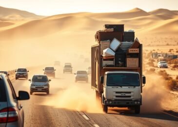 نقل عفش من الدمام إلى الباحة