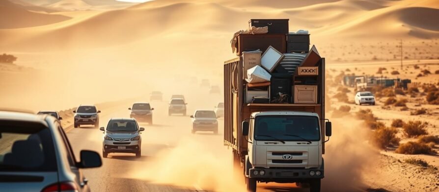 نقل عفش من الدمام إلى الباحة