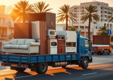 نقل عفش من الدمام إلى الجبيل